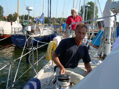 Die Leine liegt schon